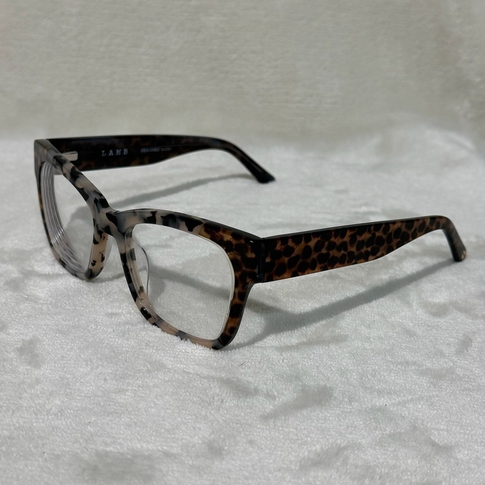 L.A.M.B.‎ LAMB Eyeglasses Frames Tortoise As Is Glasses Prescription Left In - Picture 5 of 12